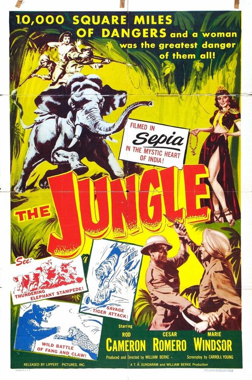 Обложка (Постер) The Jungle (1952) SATRip Обложка (Постер) The Jungle (1952) SATRip
