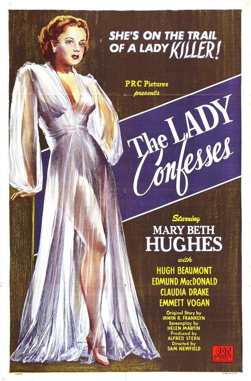 Обложка (Постер) The Lady Confesses (1945) SATRip Обложка (Постер) The Lady Confesses (1945) SATRip