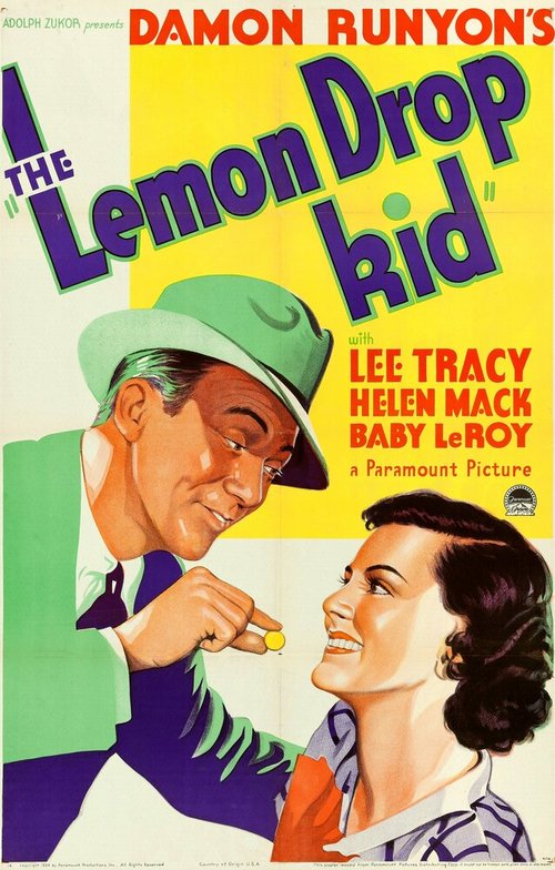 Обложка (Постер) The Lemon Drop Kid (1934) SATRip