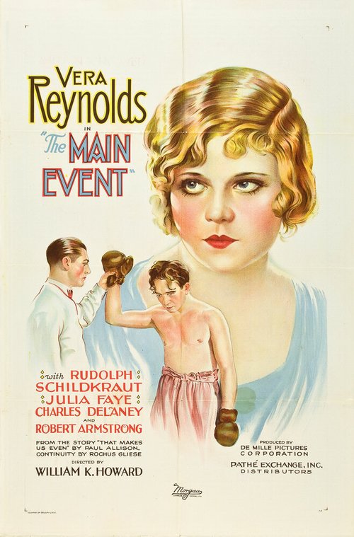 Обложка (Постер) The Main Event (1927) SATRip