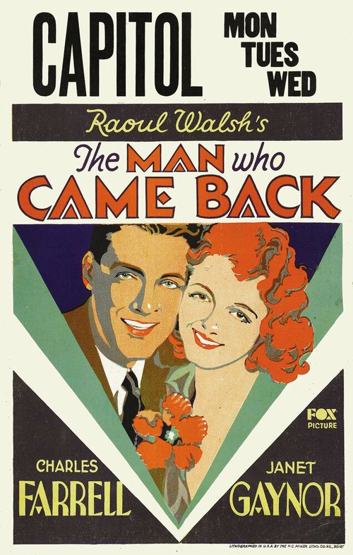 Обложка (Постер) The Man Who Came Back (1931) SATRip
