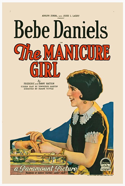 Обложка (Постер) The Manicure Girl (1925) SATRip