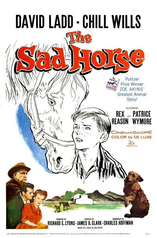 Обложка (Постер) The Sad Horse (1959) SATRip Обложка (Постер) The Sad Horse (1959) SATRip