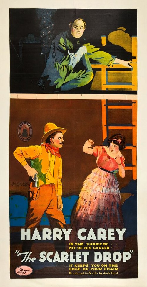 Обложка (Постер) The Scarlet Drop (1918) SATRip