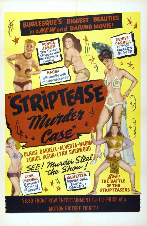 Обложка (Постер) The Strip Tease Murder Case (1950) SATRip