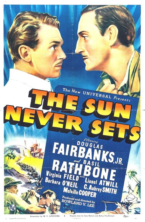 Обложка (Постер) The Sun Never Sets (1939) SATRip