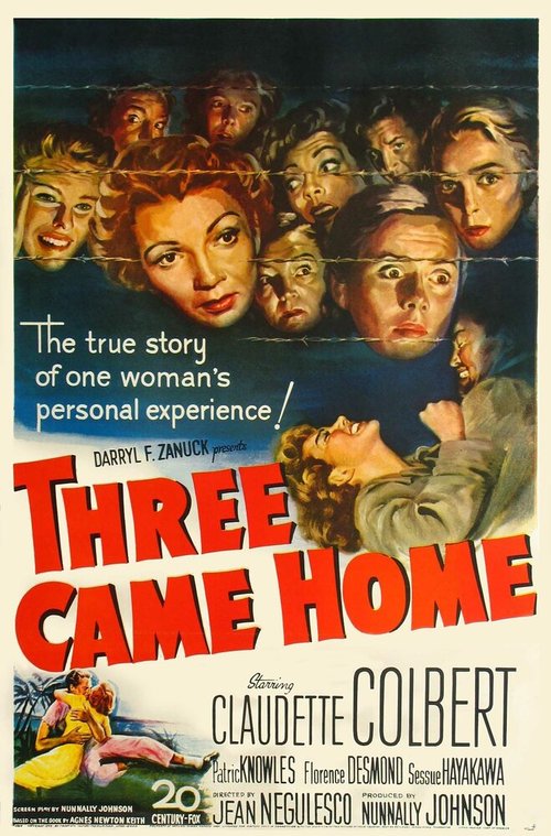 Обложка (Постер) Three Came Home (1950) SATRip Обложка (Постер) Three Came Home (1950) SATRip