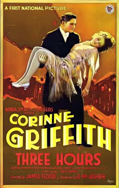 Обложка (Постер) Three Hours (1927) SATRip