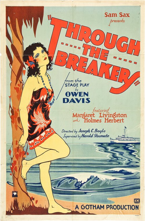 Обложка (Постер) Through the Breakers (1928) SATRip