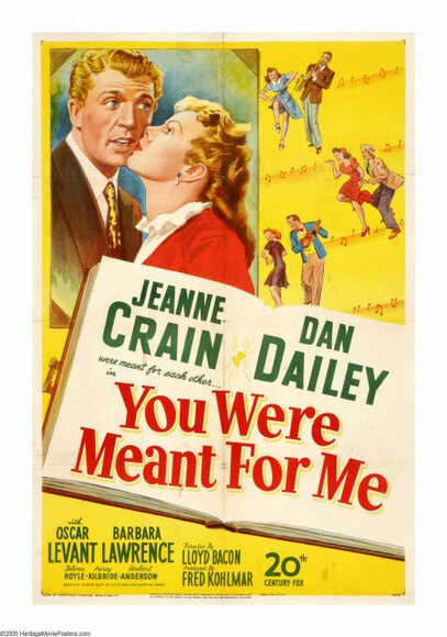 Обложка (Постер) Ты предназначался для меня / You Were Meant for Me (1948) SATRip Обложка (Постер) Ты предназначался для меня / You Were Meant for Me (1948) SATRip