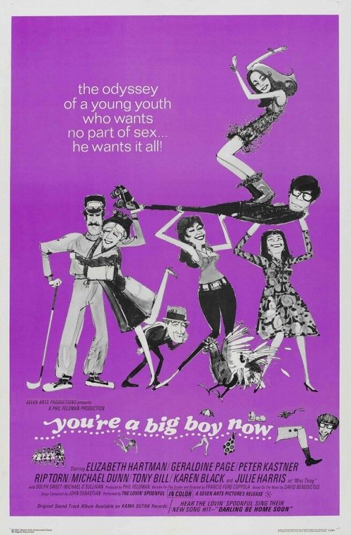 Обложка (Постер) Ты теперь большой мальчик / You're a Big Boy Now (1966) SATRip Обложка (Постер) Ты теперь большой мальчик / You're a Big Boy Now (1966) SATRip