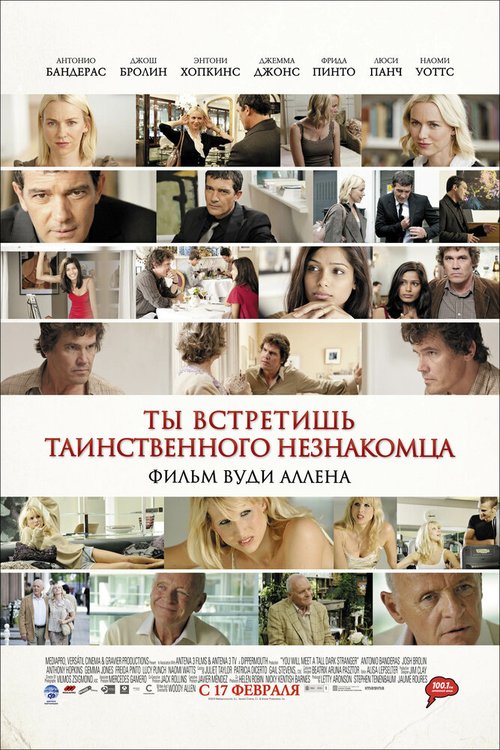 Обложка Ты встретишь таинственного незнакомца / You Will Meet a Tall Dark Stranger (2010) 