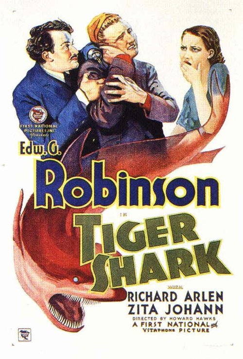 Обложка (Постер) Тигровая акула / Tiger Shark (1932) SATRip