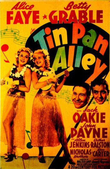 Обложка (Постер) Тин Пэн Элли / Tin Pan Alley (1940) SATRip Обложка (Постер) Тин Пэн Элли / Tin Pan Alley (1940) SATRip