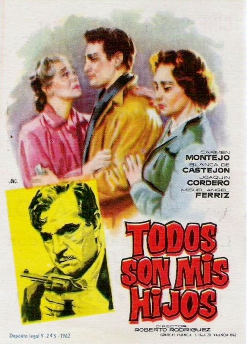 Обложка (Постер) Todos son mis hijos!... (1951) SATRip