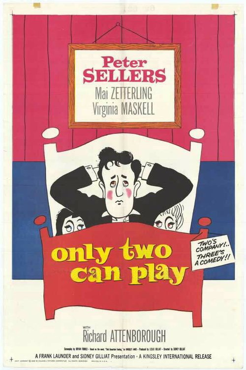 Обложка (Постер) Только для двоих / Only Two Can Play (1962) SATRip Обложка (Постер) Только для двоих / Only Two Can Play (1962) SATRip