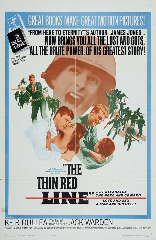 Обложка (Постер) Тонкая красная линия / The Thin Red Line (1964) SATRip Обложка (Постер) Тонкая красная линия / The Thin Red Line (1964) SATRip