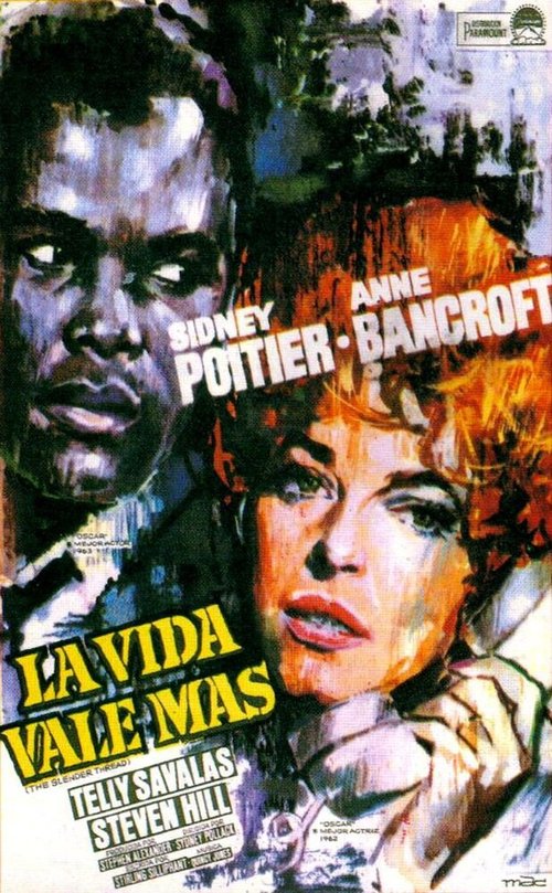 Обложка (Постер) Тонкая нить / The Slender Thread (1965) SATRip Обложка (Постер) Тонкая нить / The Slender Thread (1965) SATRip