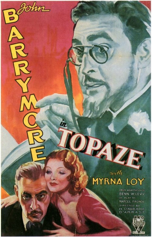 Обложка (Постер) Топаз / Topaze (1933) SATRip