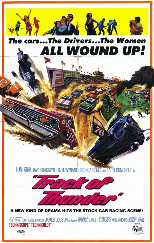 Обложка (Постер) Track of Thunder (1967) SATRip Обложка (Постер) Track of Thunder (1967) SATRip