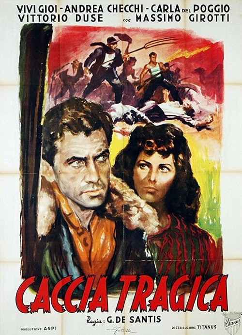Обложка (Постер) Трагическая охота / Caccia tragica (1947) SATRip