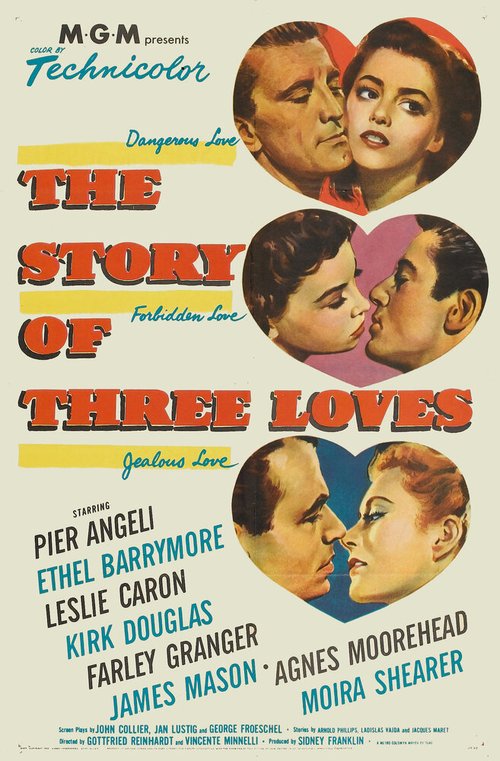 Обложка (Постер) Три истории любви / The Story of Three Loves (1953) SATRip Обложка (Постер) Три истории любви / The Story of Three Loves (1953) SATRip