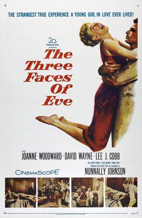 Обложка Три лица Евы / The Three Faces of Eve (1957) 