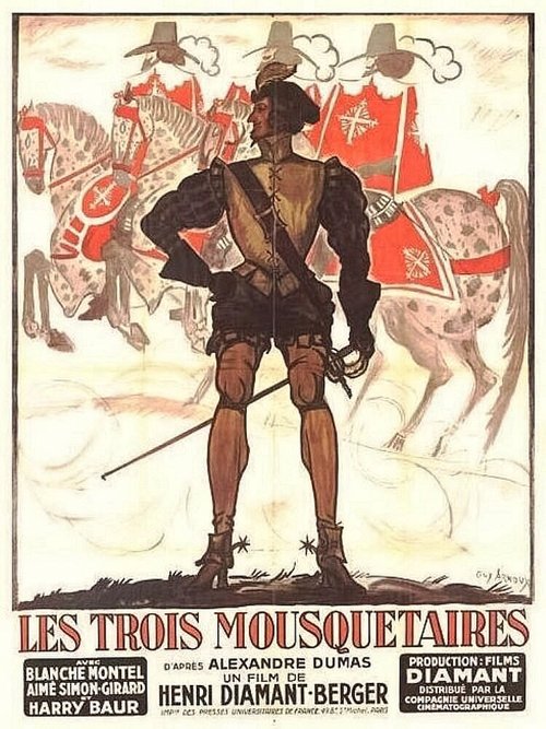 Обложка (Постер) Три мушкетера / Les trois mousquetaires (1932) SATRip