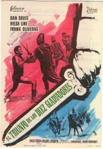 Обложка (Постер) Триумф десяти гладиаторов / Il trionfo dei dieci gladiatori (1964) SATRip Обложка (Постер) Триумф десяти гладиаторов / Il trionfo dei dieci gladiatori (1964) SATRip