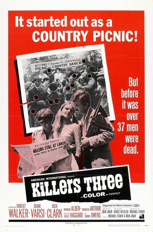 Обложка (Постер) Трое убийц / Killers Three (1968) SATRip Обложка (Постер) Трое убийц / Killers Three (1968) SATRip