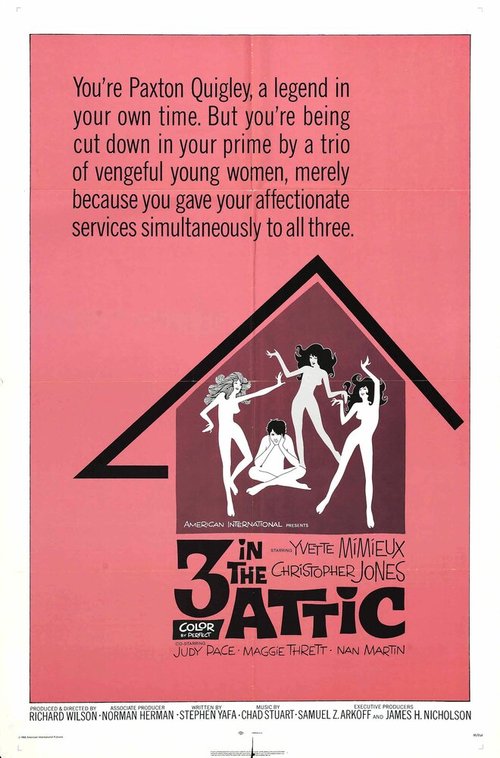 Обложка (Постер) Трое в Аттике / Three in the Attic (1968) SATRip Обложка (Постер) Трое в Аттике / Three in the Attic (1968) SATRip