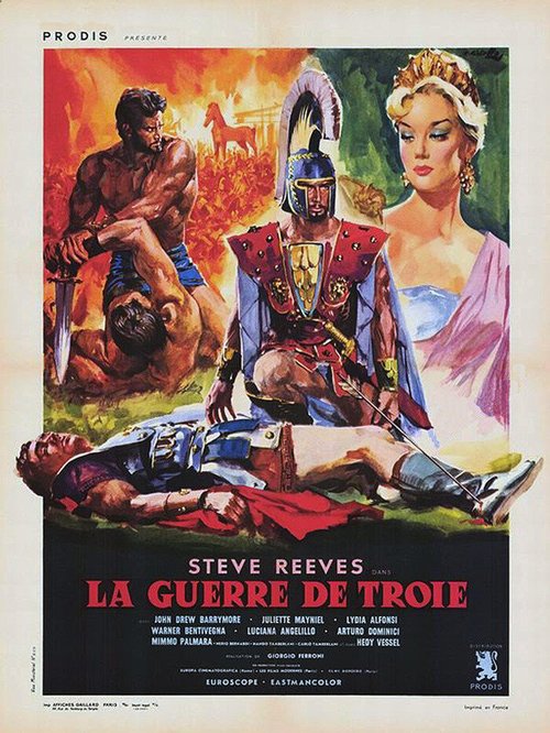 Обложка (Постер) Троянская война / La guerra di Troia (1961) SATRip Обложка (Постер) Троянская война / La guerra di Troia (1961) SATRip
