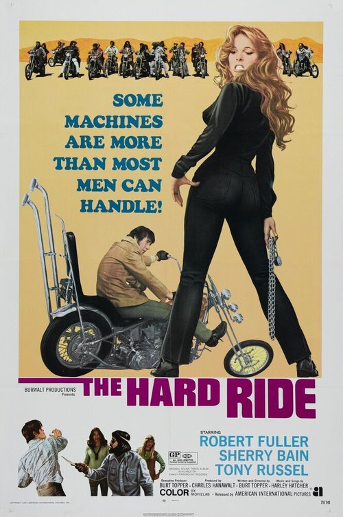 Обложка (Постер) Трудная поездка / The Hard Ride (1971) SATRip