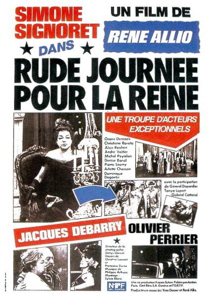 Обложка (Постер) Трудный день королевы / Rude journée pour la reine (1973) SATRip Обложка (Постер) Трудный день королевы / Rude journée pour la reine (1973) SATRip