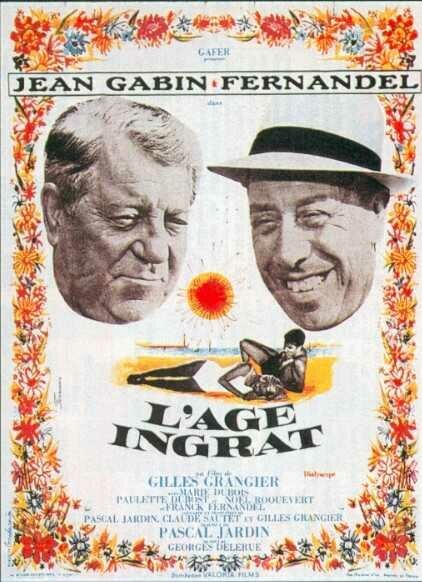Обложка (Постер) Трудный возраст / L'âge ingrat (1964) SATRip