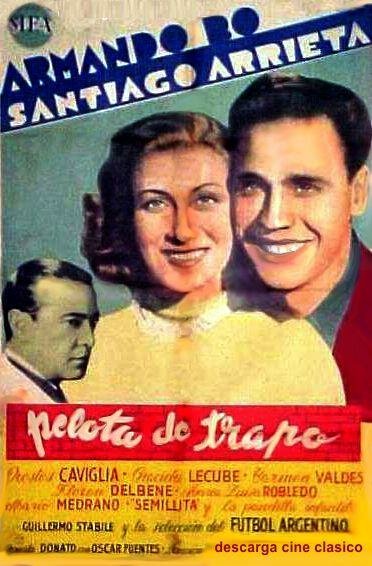 Обложка (Постер) Тряпичный мяч / Pelota de trapo (1948) SATRip Обложка (Постер) Тряпичный мяч / Pelota de trapo (1948) SATRip