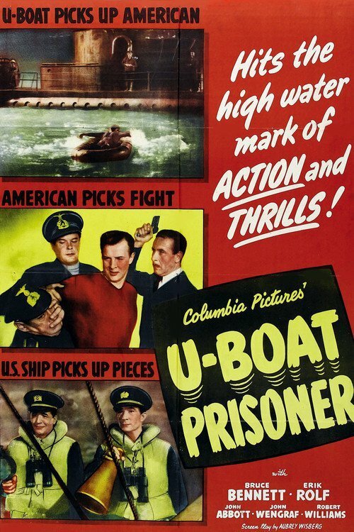 Обложка (Постер) U-Boat Prisoner (1944) SATRip Обложка (Постер) U-Boat Prisoner (1944) SATRip