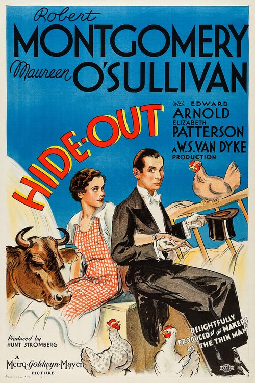 Обложка (Постер) Убежище / Hide-Out (1934) SATRip