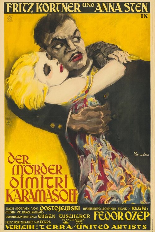 Обложка (Постер) Убийца Дмитрий Карамазов / Der Mörder Dimitri Karamasoff (1931) SATRip