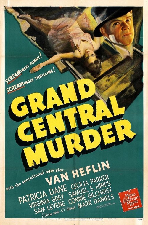 Обложка (Постер) Убийство на Центральном вокзале / Grand Central Murder (1942) SATRip Обложка (Постер) Убийство на Центральном вокзале / Grand Central Murder (1942) SATRip