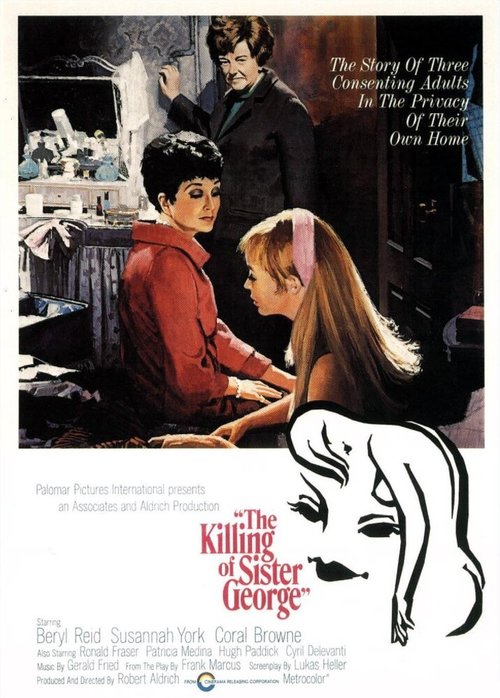 Обложка (Постер) Убийство сестры Джордж / The Killing of Sister George (1968) SATRip Обложка (Постер) Убийство сестры Джордж / The Killing of Sister George (1968) SATRip
