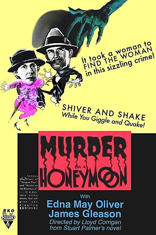 Обложка (Постер) Убийство в медовый месяц / Murder on a Honeymoon (1935) SATRip