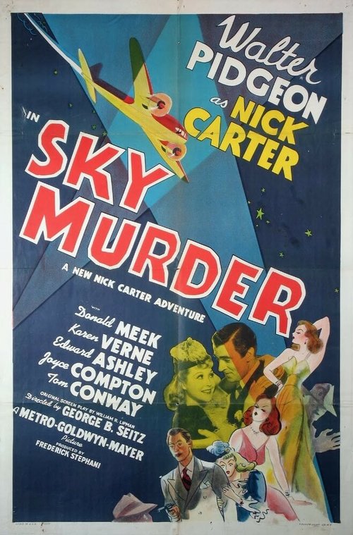 Обложка (Постер) Убийство в небе / Sky Murder (1940) SATRip Обложка (Постер) Убийство в небе / Sky Murder (1940) SATRip