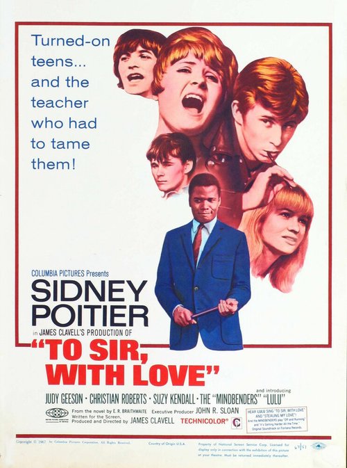 Обложка (Постер) Учителю, с любовью / To Sir, with Love (1967) SATRip Обложка (Постер) Учителю, с любовью / To Sir, with Love (1967) SATRip