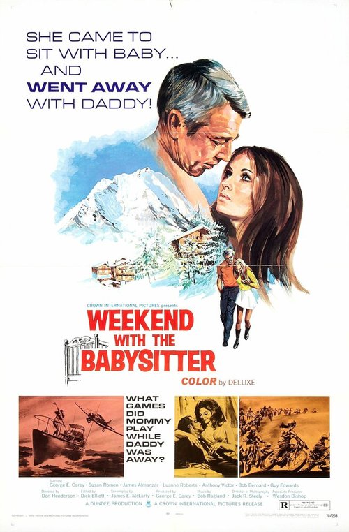 Обложка (Постер) Уик-энд с няней / Weekend with the Babysitter (1970) SATRip