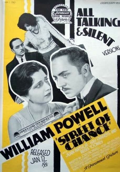 Обложка (Постер) Улица удачи / Street of Chance (1930) SATRip