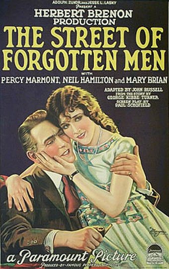 Обложка (Постер) Улица забытых мужчин / The Street of Forgotten Men (1925) SATRip