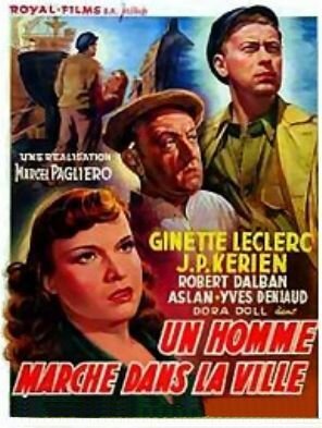 Обложка (Постер) Un homme marche dans la ville (1950) SATRip Обложка (Постер) Un homme marche dans la ville (1950) SATRip