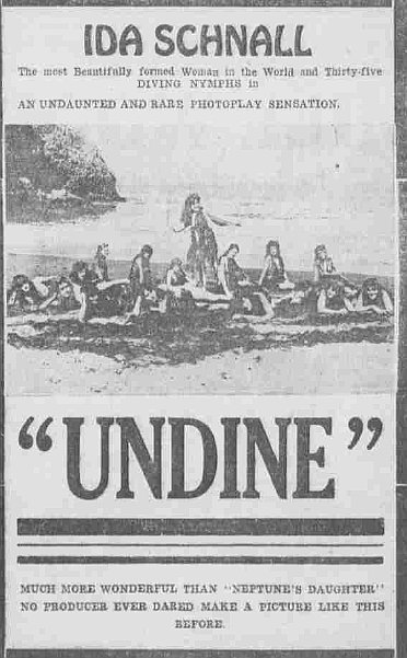 Обложка (Постер) Ундина / Undine (1916) SATRip