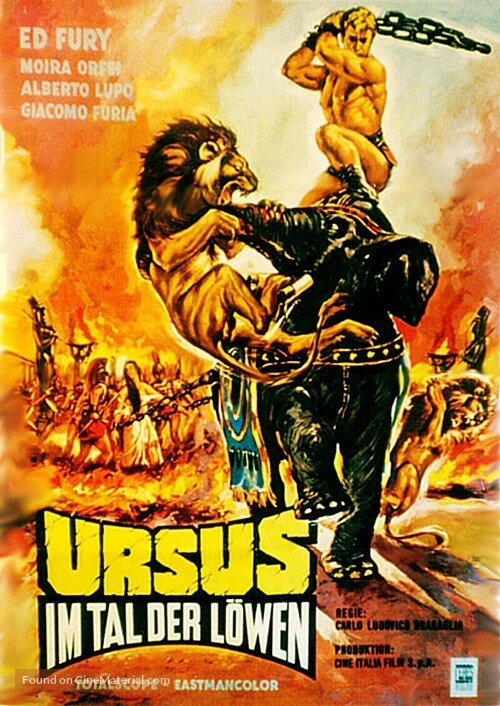 Обложка (Постер) Урсус в долине львов / Ursus nella valle dei leoni (1961) SATRip Обложка (Постер) Урсус в долине львов / Ursus nella valle dei leoni (1961) SATRip